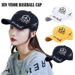 Ball Caps Unisex Graffiti Baseball Cap Summer Outdoor Snapback Hat Black White Hiphop Dad Adjustable Trucker For Men Women