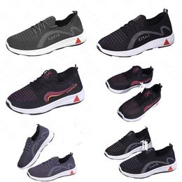 New Soft Sole Anti slip Middle and Elderly Foot Massage Walking Shoes, Sports Shoes, Running Shoes, Single Shoes, Men's and Women's Shoes non-silp 38