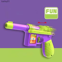 Gun Toys 3D Mini 1911 Model Toy Gun Pistols for Boys Kids Bullets No Fire Rubber Band Launcher Gift Print Gravity 3D Model Gun Toy yq240307