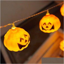 Other Led Lighting Jack-O-Lanterns Pumpkin Battery Operated For Halloween Party Christmas Decoration Waterproof Led String Lights Holi Dhoq5