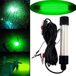 12V LED Fishing Light 126Pcs 2835 SMD Waterproof Lures Fish Finder Lamp Attracting Bait Submersible Underwater Fishing Light 240227