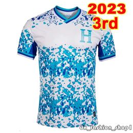 2023 Honduras National Team Mens Soccer Jerseys LOZANO ELIS ARRIAGA PEREIRA QUIOTO PALMA Home White Away 3rd Football Shirt Short Sleeve Uniform 489