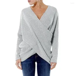 Women's Sweaters Solid Colour Fashion Sweater Inclined Irregular Hem Pullover Warm And Comfortable Temperament Long Sleeve