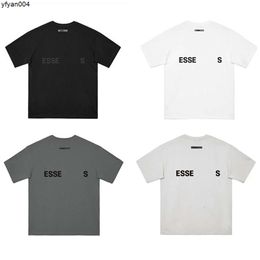 Mens Designer for Man Shirts Street Hip Short Sleeved Tshirt Letter Size