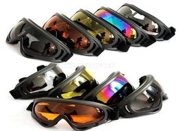 DHL 50PCS AntiFog Motocross Motorcycle Dirt Bike Ski Off Road ATV Glasses Goggles Eyewear8109280