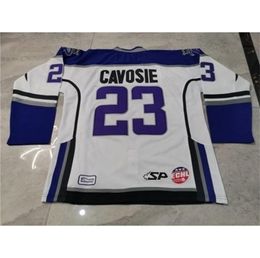 3740Custom Men Youth women Vintage Custom ECHL Reading Royalss 23 Marc Cavosie Home Hockey Jersey Size S5XL or custom any name or3756155