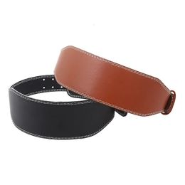 Men Weightlifting Belt Waist Support Brace Women Fitness Gym Adjustable Powerlifting Lumbar Back Protection Sport Safety 240318