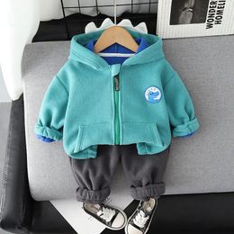 Clothing Sets Children Autumn Clothes Fashion Baby Boys Girls Coats Hoodies Long Pants 2Pcs/Sets Out Kid Cotton Toddler Casual Tracksuits