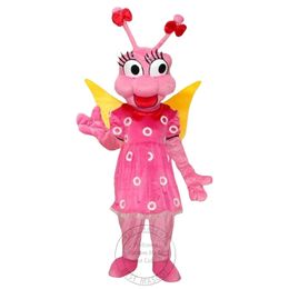 Halloween Hot Sales Lovely Bee Mascot Costume theme fancy dress Birthday Party Ad Apparel