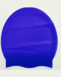 Pool Accessories Kids Unisex Fashion Soft Silicone Round Solid Ear Protection 50g Children Swimming Cap7723163