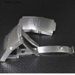 Watch Bands Metal Folding Buckle 18mm 20mm For Omega Seamaster Accessories Belt Buckle Strap Insurance Buckle Stainless Steel Clasp7085648 L240307