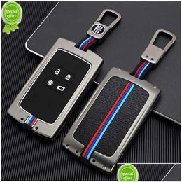 Other Interior Accessories New Zinc Alloy Car Key Case Er For Renat Koleos Kadjar Scenic Megane Sandero Espace Clio Captur Kangoo Lagu Dhmda