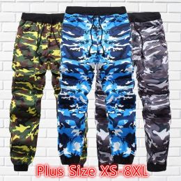 Capris 2022 New Men Women Sportwear Camouflage Jogger Baggy Harem Sweatpants Pants Slacks Trousers Legging Large Size XS8XL