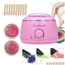 Other Hair Removal Items Wax Warmer Waxing Kit With 4 Flavours Stripless Hard Beans 10 Applicator Sticks For Fl Body Legs Face Eyebrow Dhzvs