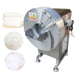 Electric Vegetable Cutting Machine Cabbage Chili Potato Onion Slicer Machine Commercial Automatic Vegetable Cutter