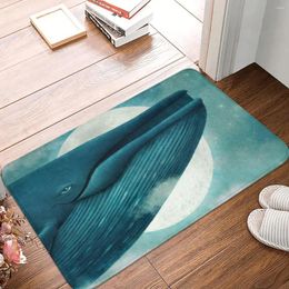 Carpets Anti-Slip Rug Doormat Living Room Mat Dream Of The Blue Whale Hallway Carpet Indoor Decor