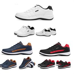 Summer New Men's Casual Sports Shoes Leather Lightweight Fashion Breathable Running Shoes Large Board Shoes for Men man 41