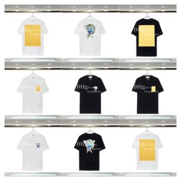 High Street Tees Men Summer Tops Graphic Letter Printed Tshirt Skateboard Tanks Rapper Tees For Men Women