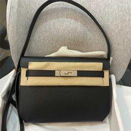 70% Factory Outlet Off Underarm Cowhide Women's Single Crossbody Handbag Large Capacity Commuting on sale
