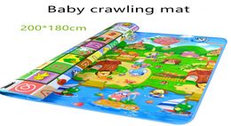 Baby Crawling Play Puzzle Mat Children Educational Carpet Toy Doublesided Soft Floor Game Carpet Toy Developing Mats Children Kid1316148