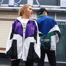 Spring Fall Varsity Jacket Men Patchwork Embroidery Bomber Jacket Casual Street Loose Zipper Coat Women Couple College Style 240304