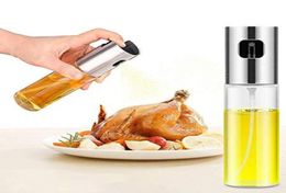 Kitchen Cooking Utensils Stainless Steel Olive Oil Sprayer Bottle Pump Pot Leakproof Grill BBQ Salad Baking Sprayers Oils Dispens6724739