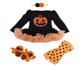 Baby Girls Clothes My First Christmas Halloween Outfits Lace Romper Dress newborn Infant Clothing baby girl Tutu babyBirthday Co8759605