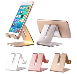 Aluminium Desktop Tablet Cellphone Holder Table Cell Foldable Extend Support Desk Stand For IPhone IPad Adjustable5001070