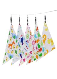 Pretty Baby snap fasteners baby feeding triangle bibs cotton infant bibs Animal Print baby bandana bibs IC8214804648