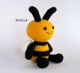 Amigurumi Crochet Toy Bee Plush Bee Bumble Crochet Insect Toy Soft Stuffed Toy Softie Crochet Animal5679921