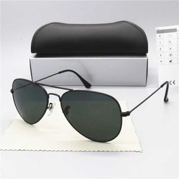 2024 Designer Sunglasses 3025 Ray Mens and Womens Sunglasses. Sunglasses Uv400 Glasses Metal Frame Lens with Box 01