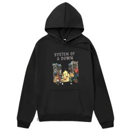 Sweatshirts System of A Down Band Hoodies for Men/Women Knows Sees Tells All Tour Sweatshirt SOAD Band Clothes High Street Streetwear Unisex