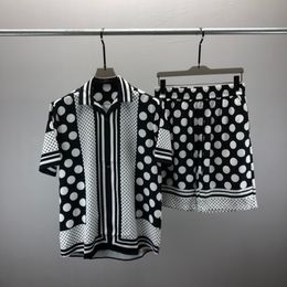 Mens Fashion Flower Tiger Print Shirts Casual Button Down Short Sleeve Hawaiian Shirt Suits Summer Beach Designer Dress Shirts Q254