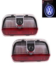 LED Door Logo Projector Light FOR VW Passat B6 b7 Golf 5 6 7 Jetta MK5 MK6 CC Tiguan Scirocco5689553