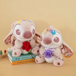 Wholesale cute brown puppy plush toys children's games playmates holiday gifts room decoration claw machine prizes kid birthday christmas gifts birthday present