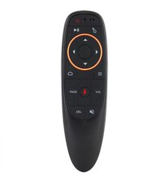 G10G10S Voice Remote Control Air Mouse with USB 24GHz Wireless 6 Axis Gyroscope Microphone IR Remote Controls For Android tv Box8856485