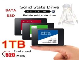 Hard Drives SATA SSD 25Inch High Speed 240GB 480GB 500GB 512GB HD 1TB Internal 2TB Solid State Drive For Laptop Notebook 2211058453244