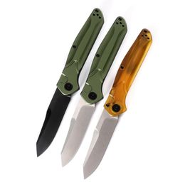 New Arrival BM9400 Folding Knife High Hardness D2 Steel Blade Transparent PEA Handle Camping Survival Knife Outdoor Multitool 433