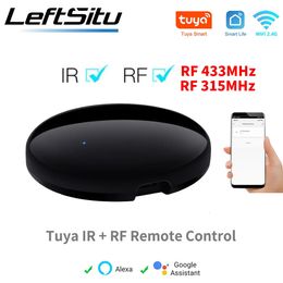 Tuya IR RF Remote Control WiFi Smart Home for Air Conditioner ALL TV LG Support Alexa 240228