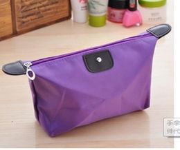 Can printing LOGO Lady MakeUp Pouch Cosmetic Make Up Bag Clutch Toiletries Travel Kit Jewelry Organizer Casual Purse8284518