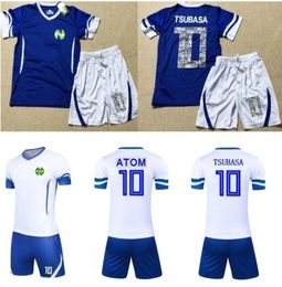 Asia sizes Kids men ATOM Maillots Foot Enfant equipe de france oliver atom Captain Tsubasa Jerseys camisetas de futbol T2004106471461