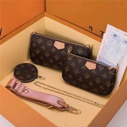 70% Factory Outlet Off multi pochette purse women makeup messenger handbags crossbody the tote bag 3piece/set on sale