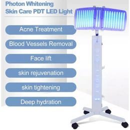 7 Colours Led Light Therapy Skin Rejuvenation Pdt Photon Red Blue Green Acne Treatment Face Tightening Wrinkle Removal Facial Lifting Salon Beauty Equipment586