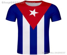 CUBA t shirt diy custom made name number tshirt nation flags spanish country cu Ernesto Guevara print po cuban clothing 22079452676