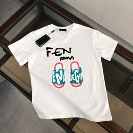 Men's t shirts Tees & Polos Round neck embroidered and printed polar style summer wear with street pure cotton FD t-shirt oversized athleisure 32FD232