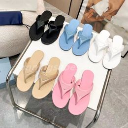 Slippers Flip-flops Flat Platform Leather Rubber Stylish Summer Black White