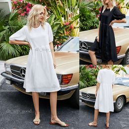 Summer Dresses, New Fashion Simple Style Mid-Length Loose 776 34