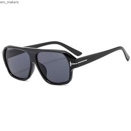 2024 Fashion T-Box Sunscreen Sunglasses for Women Instagram Korean HD Sunglasses for Men