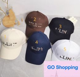 High-end Letter High Quality Baseball Cap Men and Women Sports Leisure Couple Peaked Cap Sun Hat Wholesale
