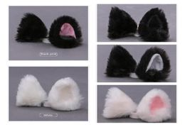 Hair Accessories Kawaii Anime Lolita Cosplay Fancy Cat Ears Clip Clips Halloween Party Headband Costume Headwear4747475